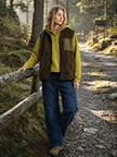 380 GSM polyester Sherpa vest